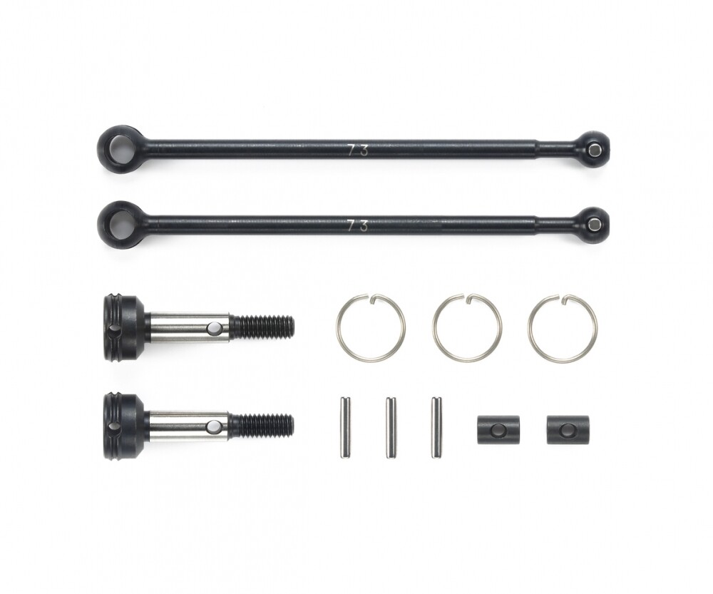 Tamiya 300022028 - TD4 Ball Cardan Shafts 73mm (2) Steel