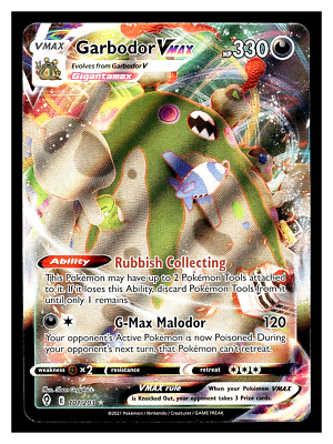 Pokemon Evolving Skies Garbodor VMAX 101/203 Holo Ultra Rare | eBay