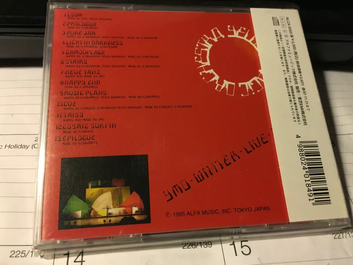 YELLOW MAGIC ORCHESTRA YMO - Winter Live 1981 JAPAN IMPORT CD+OBI