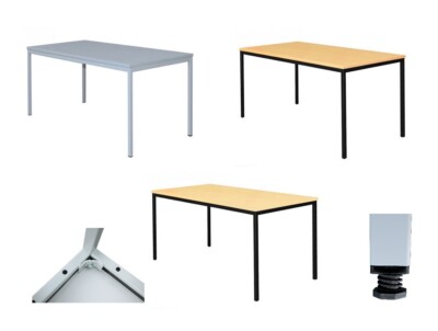 Schreibtisch Profi Besprechungstisch Computertisch 200x80 cm 3 Farbvarianten