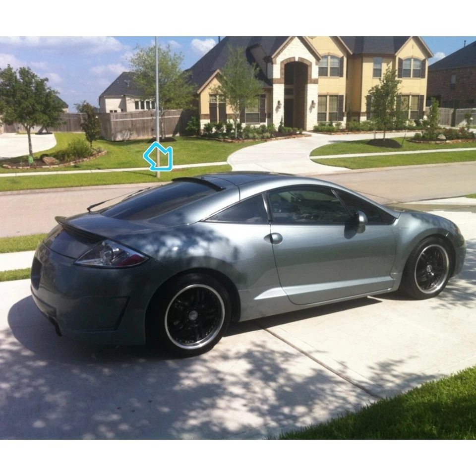 284R Rear Window Roof Spoiler Wing Fits 2006~2012 MITSUBISHI ECLIPSE 4G Coupe - Изображение 2 из 4