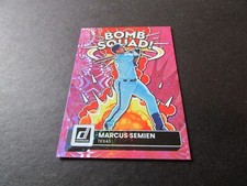 2022 Donruss Baseball Marcus Semien Bomb Squad Card #BS4 Pink Fireworks Parallel