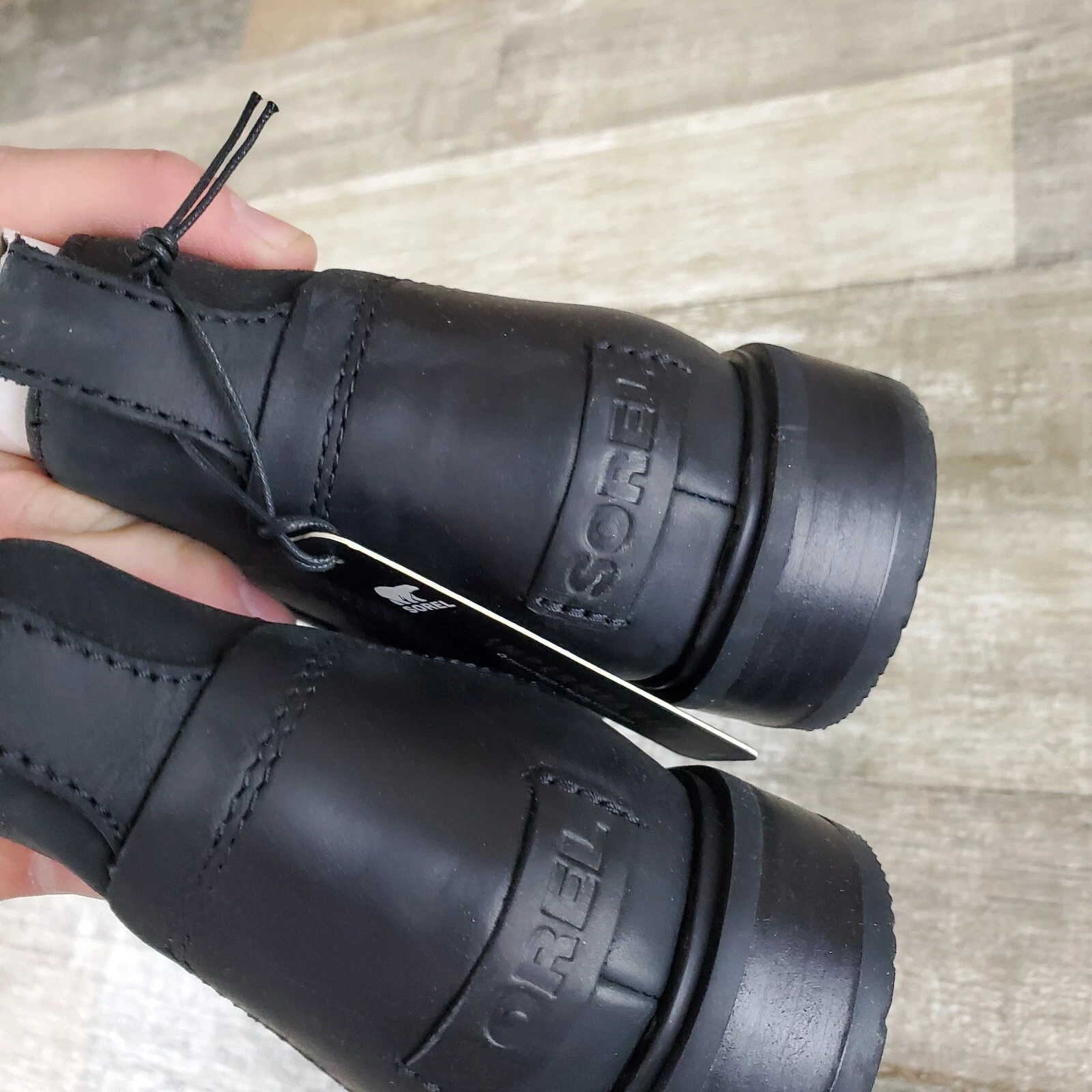 sorel emelie iii chelsea waterproof slip on leather boots