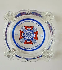 VFW Lodge NAV-AR-MAR Post 5535 Anniversary Ashtray 1946-1966