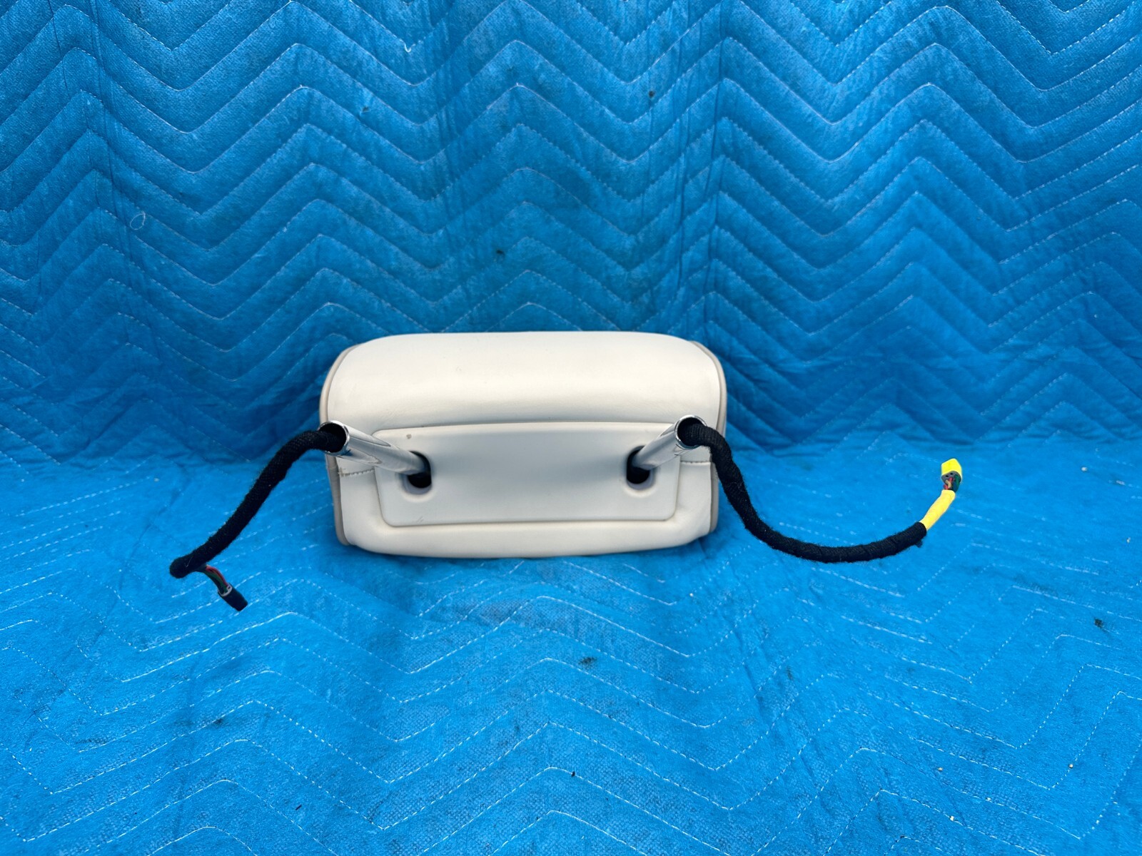 Bentley Flying Spur Front Driver's Seat Headrest w/ Display Ivory 2008-2012 OEM