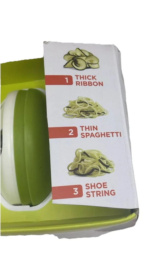 Chef'n Twist espiralizador de mano cortador de verduras calabacín máquina de pasta Foto 3 de 4