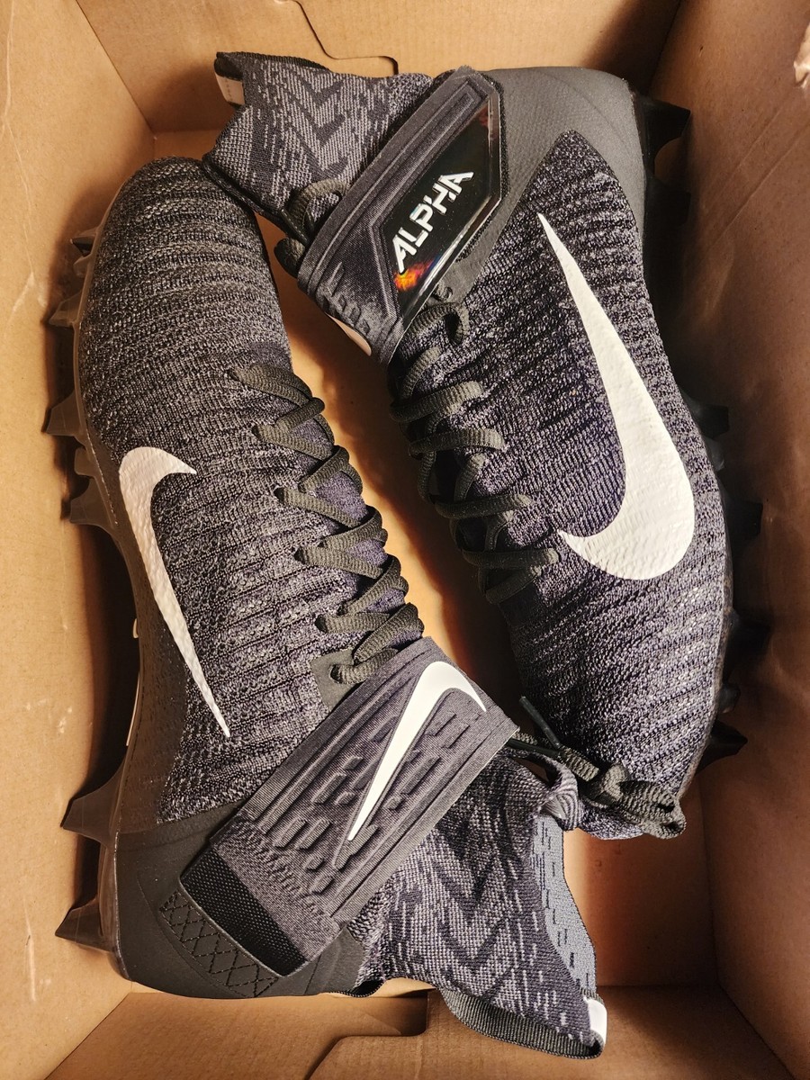Nike Alpha Menace Elite 2 Black Football Cleats Men display picture 3