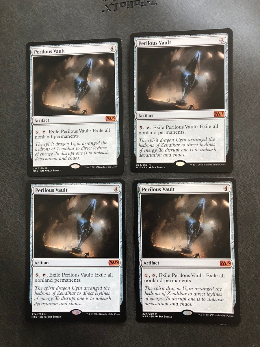 Perilous Vault 1x FOIL MTG M15 Core Set Mythic MINT artifact Perilous Vault 1x FOIL MTG M15 Core Set Mythic MINT artifact