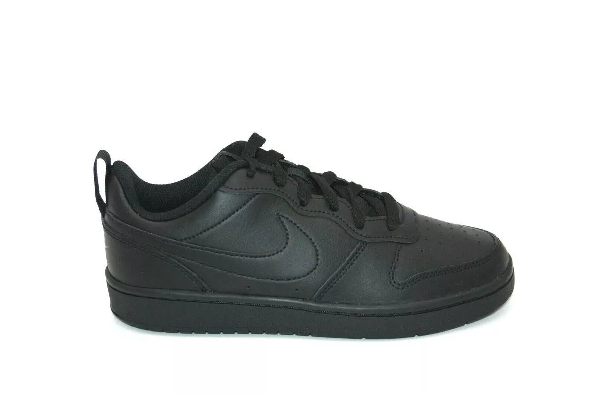 Nike black deals shoes school