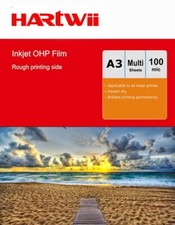 A3 Inkjet OHP Film Clear Overhead Projector Film 420x297mm Hartwii 20-100sheets