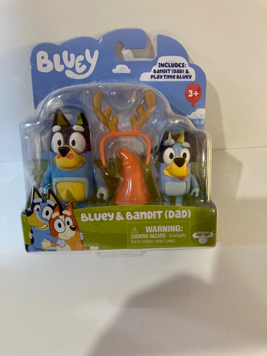 Muñecos Bluey And Friends Set X6 Bingo Heleer Chilli