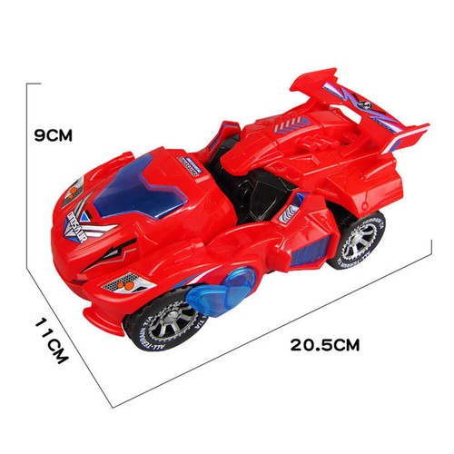 Transforming Dinosaur LED Car Automatic Dino Car For Kids 3+ Years Old Gifts D - Picture 11 of 26