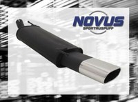 Novus Sportauspuff Gruppe N 75X135Mm Oval Audi A3 Sportback (8P) 2.0 TDI