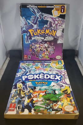 Pokémon Diamond & Pearl Official Strategy Guide and Pokédex, Vol 1 & 2, Prima