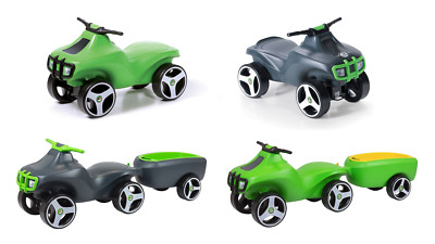 Rutschauto Crazee Rutscher Lauflernfahrzeug Kinderauto Kinderfahrzeug Anhänger