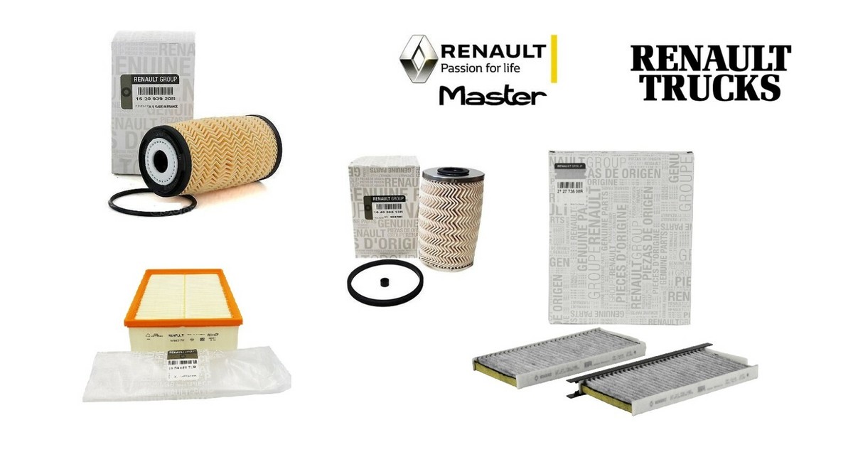 Inspektionskit Filter Satz Paket XS (P) RENAULT MASTER III