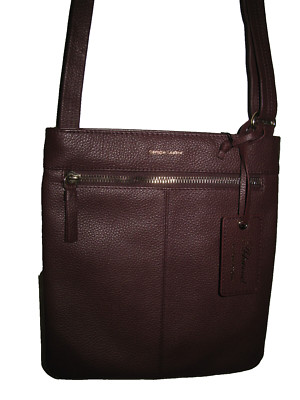 Ashwood Multiway  Bordeaux Luxury Leather Crossbody Purse ,Bag, NWT