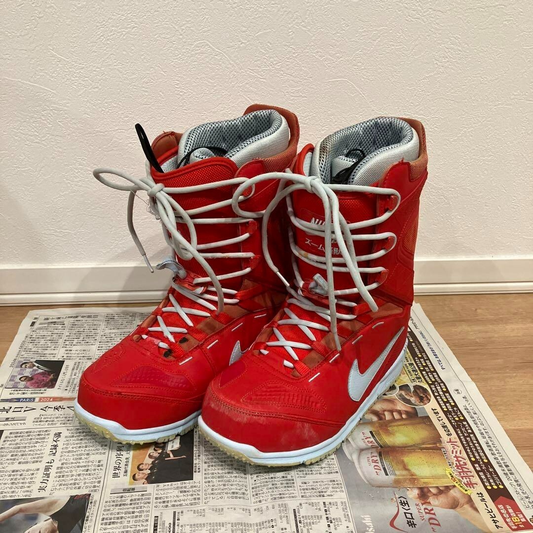 Nike Kaiju snowboard boots 27cm red Used from Japan | eBay