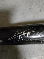 Frank Thomas Autographed Baseball Bat Louisville Slugger White Sox MLB HOF