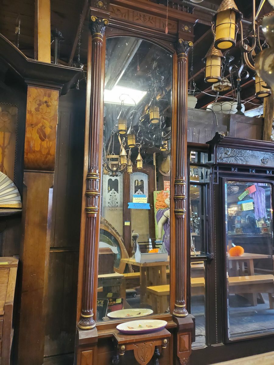 Antique Pier Mirror | eBay