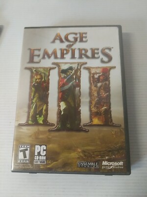 Age Of Empires III PC CD-ROM Software missing disc 1 no manual ~ #140