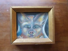 MCM Artists Coop of San Francisco- G.Swartz, Little Desert Fox Painting