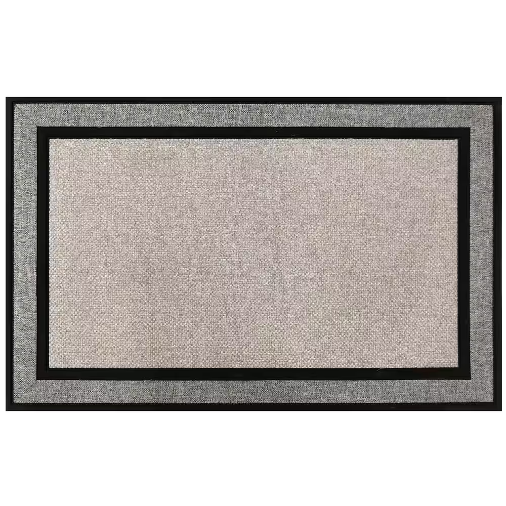 Rubber Door Mat 30 in. x 47 inch No-Skid Backing Weather Resistant Rectangle