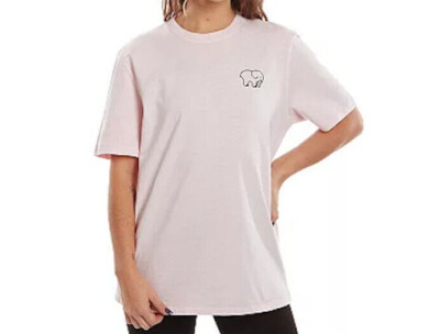 IVORY ELLA Juniors' Crystal Pink Football T-Shirt (EUCT000719PK) Size L - NWT