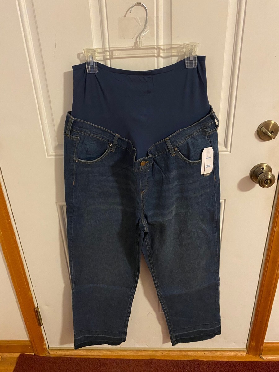 BRAND NEW WOMEN'S SIZE XL (16-18) MATERNITY STRAIGHT LEG JEANS 27
