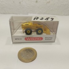 A289 Wiking Hanomag Radlader gelb 097402  1:160 Bagger Radlader Spur N