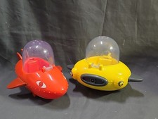 Octonauts Gup D  Gup B Vehicle Lot Search And Rescue Yellow Fisher Shark 2010