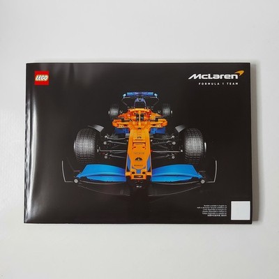 Lego Technic 42141 McLaren Formel 1 Team 2022 Rennwagen Bedienungsanleitung