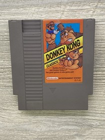 Donkey Kong Classics Nintendo NES - CIB Complete in Box! EXCELLENT Condition!