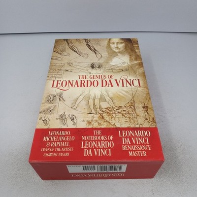 The Genius of Leonardo da Vinci: 2022 Sirius 3-Volume Hardcover Box Set