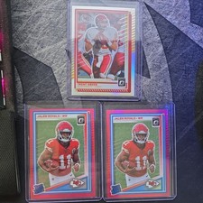  2 Jalen Royals Pink Optic Rated Rookie Trent...