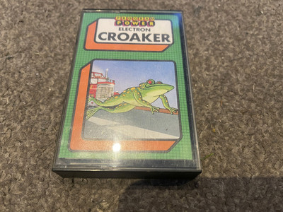 Croaker - Vintage Spiel für Acorn Electron