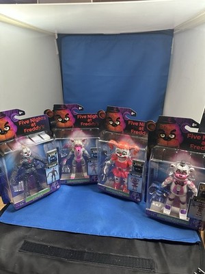 Five Nights at Freddy's Jazwares FNAF World of Sister Location Set of 4 (New)