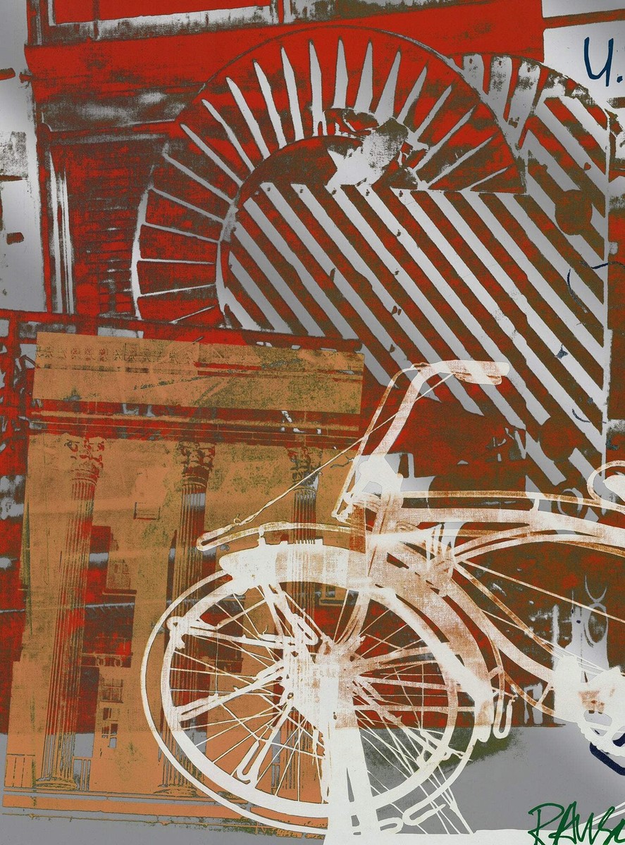 ROBERT RAUSCHENBERG Bicycle, National Gallery 26.5