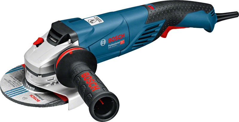 Meuleuse angulaire Bosch GWS 18-125 SPL 1800W filaire avec sa poignée ergonomique amovible