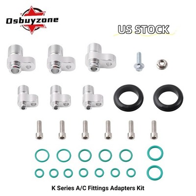 K Series A/C Fittings Adapters for Custom Line Air Conditioning K Swap K20 K24