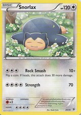 Snorlax 26/39 Kalos Starter Set Pokemon LP on eBay
