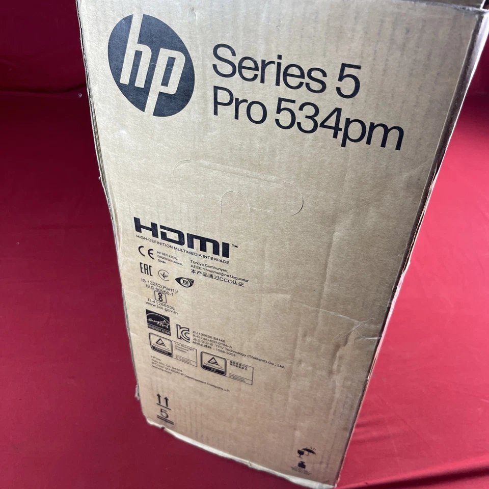 HP Series 5 Pro (534PM) 34" WQHD USB-C Conferencing Curved Monitor - Brand New! - Image 4 of 4