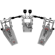 Offset Eclipse Double Bass Drum Pedal