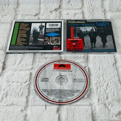 Compact Snap The Jam CD 1983 West German pressing hype sticker
