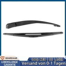 Heckscheibenwischer Hinten kompatibel mit OPEL ZAFIRA A 1999-2005 Gummi Schwarz