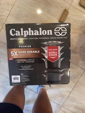 Calphalon 8QT-Nonstick pan with steamer basket