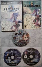 Xenosaga Episode I & 2 Bundle (Sony PlayStation 2, PS2) Lot of 2 - Tested