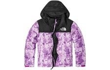 The North Face 1996 Series Nuptse Logo Print Zip 700 Fill Power Down Jacket