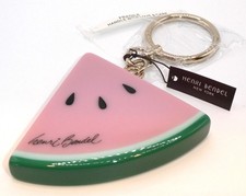 Henri Bendel Watermelon Slice Hand Bag Charm / Keychain Fob NWT