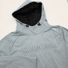UNRL Men's Large Golf Hoodie Light Heather Blue TimberTech PGA Tour Champions
